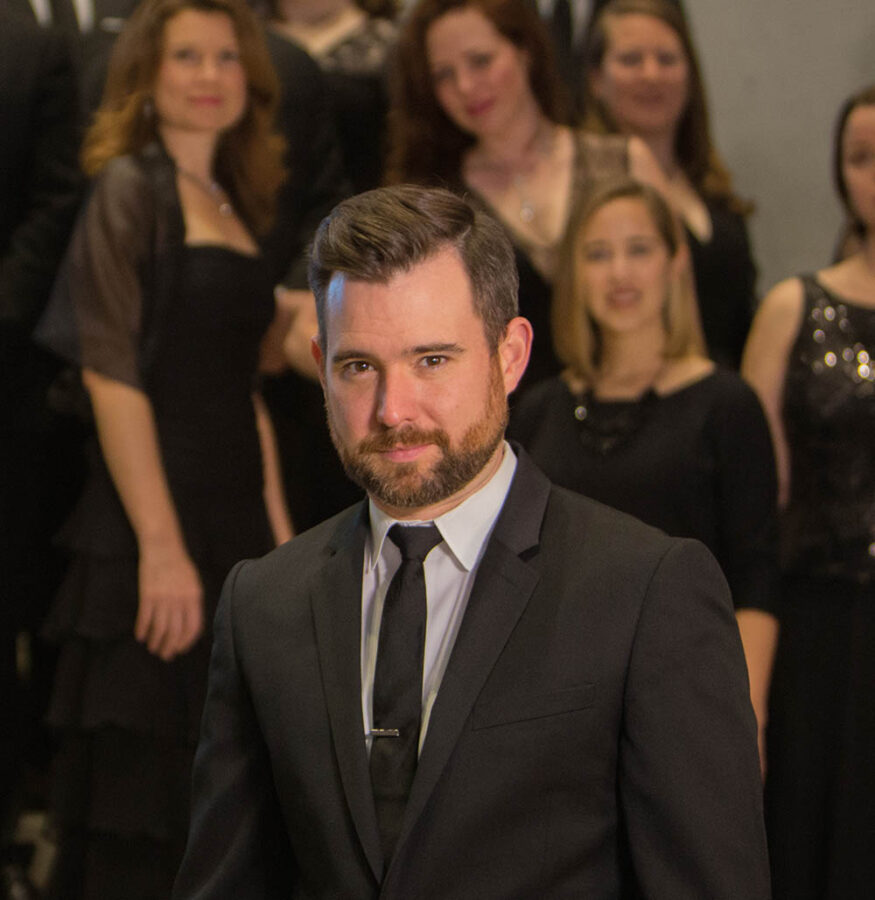 Seraphic Fire founding member and artistic director Patrick Quigley