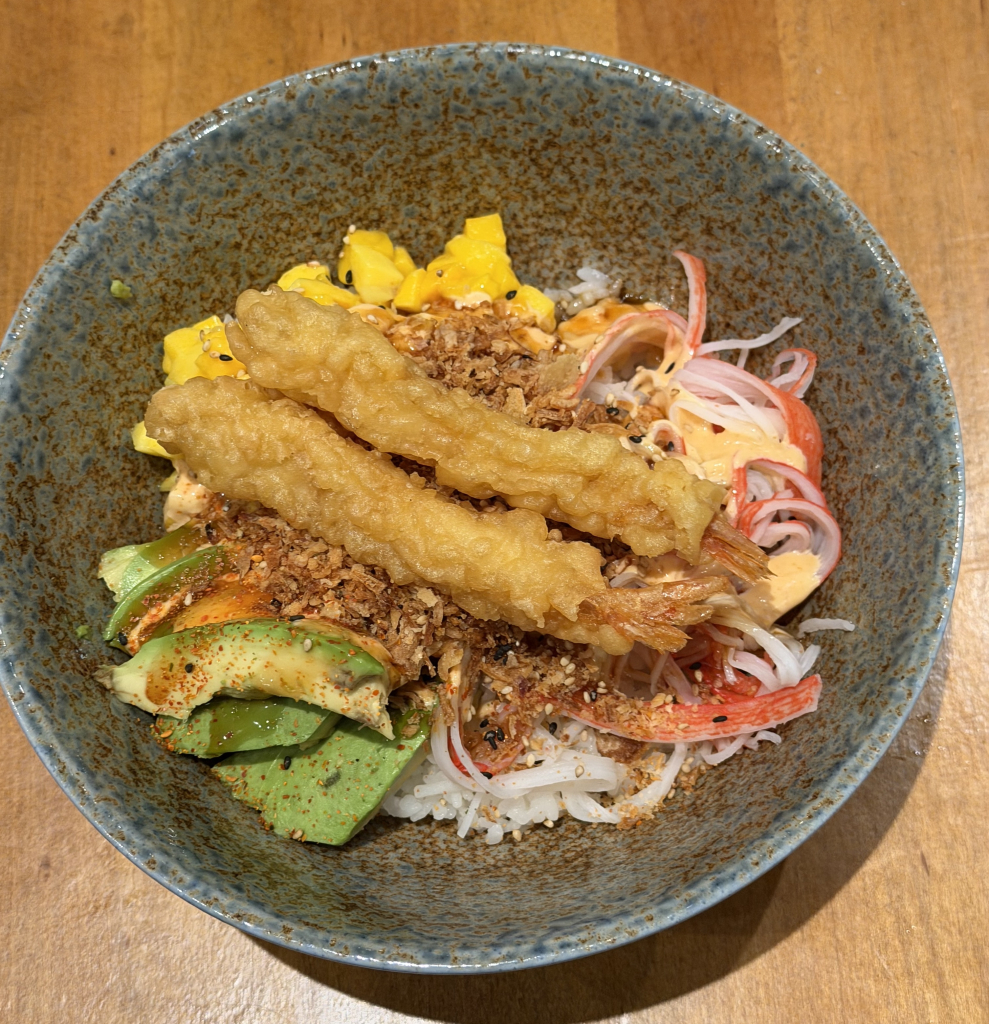 Sushi Maki dragon poke bowl Coral Gables