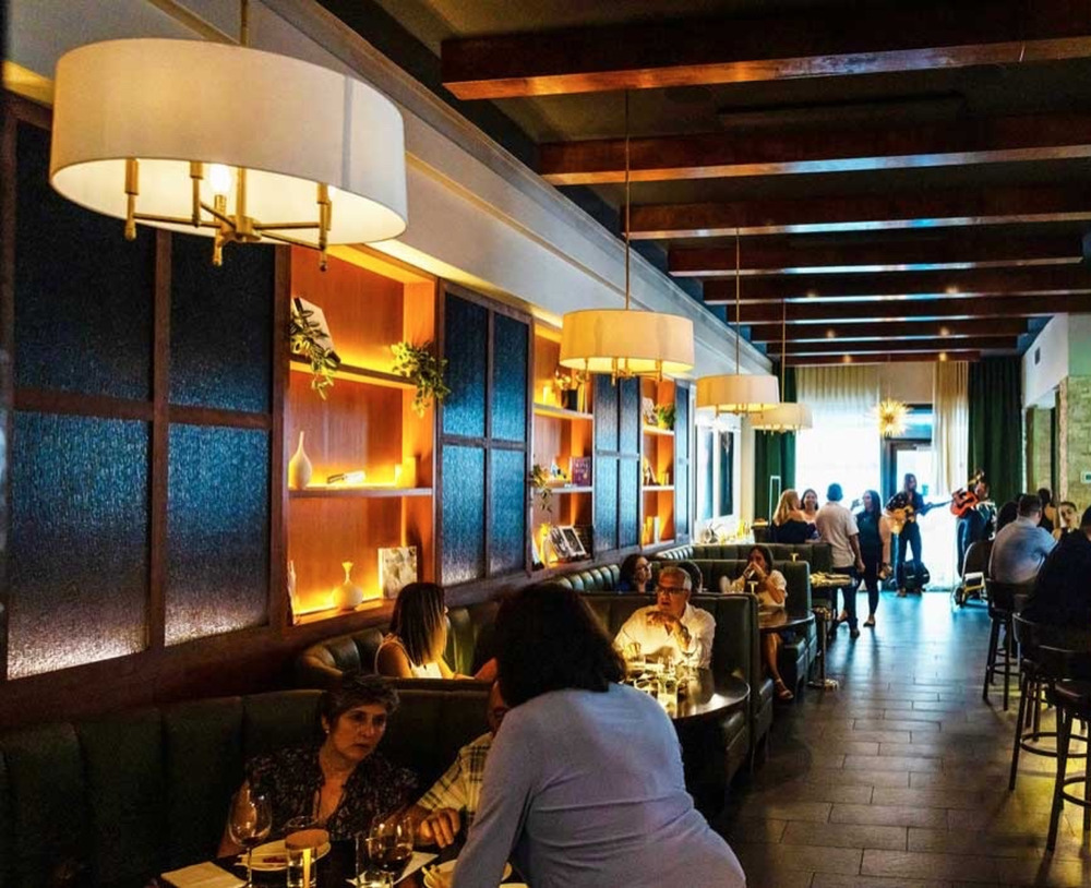 Dining room at Beauty & the Butcher in Coral Gables